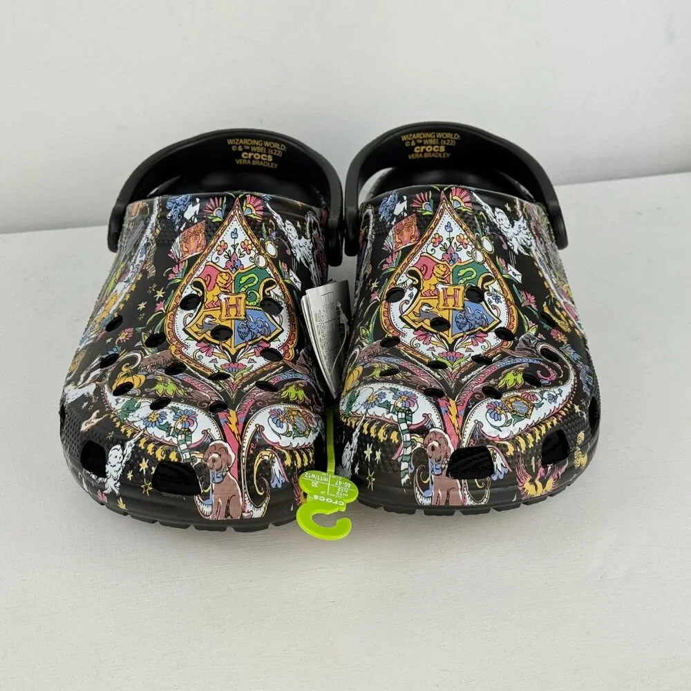 Crocs Clogs X Classic Harry Potter Vera Bradley Men's 12 - Limited Edition